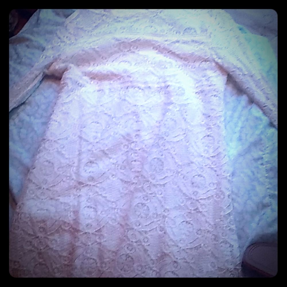 White skin tight drees